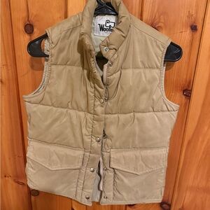 Woolrich Tan Puffer Vest